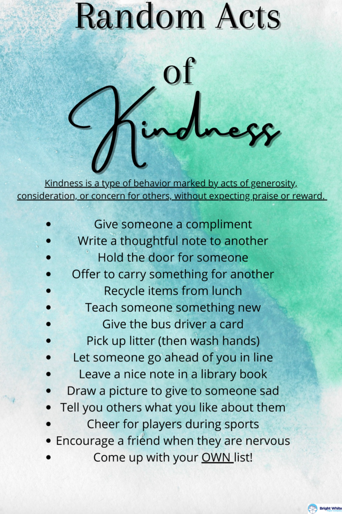 selfless acts of kindness quotes